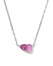 Lade das Bild in den Galerie-Viewer, Colorful Birthstones Short Pendant Necklace for Women, Fashion Jewelry, Unique Gifts