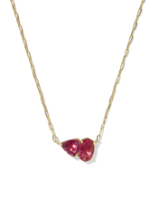 Lade das Bild in den Galerie-Viewer, Colorful Birthstones Short Pendant Necklace for Women, Fashion Jewelry, Unique Gifts