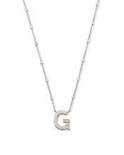 Load image into Gallery viewer, Silver Letters A-Z Pendant Necklace for Women, Fashion Jewelry, Unique Gifts