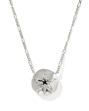 Lade das Bild in den Galerie-Viewer, Sand Dollar Short Pendant Necklace/Stud Earrings in Natural Mother-of-Pearl, Fashion Jewelry, Unique Gifts
