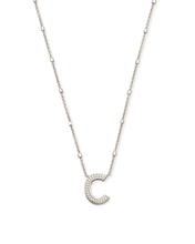 Load image into Gallery viewer, Silver Letters A-Z Pendant Necklace for Women, Fashion Jewelry, Unique Gifts