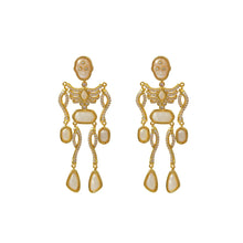 Carica l'immagine nel visualizzatore di Gallery, Halloween Skeleton Punk Gotham Style Stud Earrings for Women, Fashion Jewelry, Unique Gifts