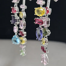 Charger l'image dans la galerie, Candy Colorful Imitation Crystal Dopamine Unique Design Choker Necklace Bracelet Earrings, Jewelry for Women Bridal Gift