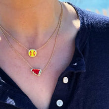 Load image into Gallery viewer, Softball Sports Pendant Necklaces for Women Jewelry Game Day Team Gifts