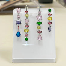 Charger l'image dans la galerie, Candy Colorful Imitation Crystal Dopamine Unique Design Choker Necklace Bracelet Earrings, Jewelry for Women Bridal Gift