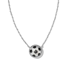 Load image into Gallery viewer, Soccer Necklace for Women, Football Fans Pendant Necklaces Team Gifts Game Day Jewelry