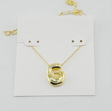 Lade das Bild in den Galerie-Viewer, Gold Personalized Letter Initial A-Z Short Pendant Necklace, Gift for Mom Girlfriend Birthday Valentines Day