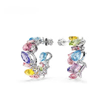 Carica l'immagine nel visualizzatore di Gallery, Candy Colorful Crystal Dopamine Unique Design Choker Necklace Bracelet Earrings Rings, Jewelry for Women Bridal Gift