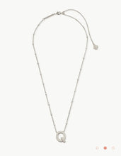 Load image into Gallery viewer, Silver Letters A-Z Pendant Necklace for Women, Fashion Jewelry, Unique Gifts