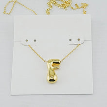 Lade das Bild in den Galerie-Viewer, Gold Personalized Letter Initial A-Z Short Pendant Necklace, Gift for Mom Girlfriend Birthday Valentines Day