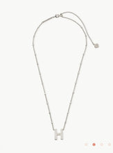 Load image into Gallery viewer, Silver Letters A-Z Pendant Necklace for Women, Fashion Jewelry, Unique Gifts
