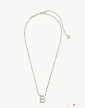 Load image into Gallery viewer, Silver Letters A-Z Pendant Necklace for Women, Fashion Jewelry, Unique Gifts