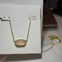Load image into Gallery viewer, Geometric Rose Quartz Gemstone Pendant Necklace for Women, Fashion Jewelry, Unique Gifts