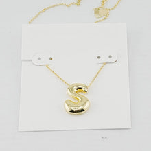Lade das Bild in den Galerie-Viewer, Gold Personalized Letter Initial A-Z Short Pendant Necklace, Gift for Mom Girlfriend Birthday Valentines Day