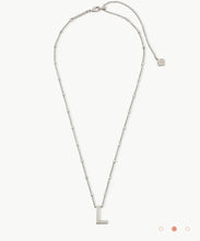 Load image into Gallery viewer, Silver Letters A-Z Pendant Necklace for Women, Fashion Jewelry, Unique Gifts