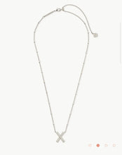 Load image into Gallery viewer, Silver Letters A-Z Pendant Necklace for Women, Fashion Jewelry, Unique Gifts