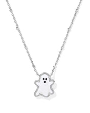 Lade das Bild in den Galerie-Viewer, Halloween Spooky Ghost Short Pendant Necklace for Women, Fashion Jewelry, Unique Gifts
