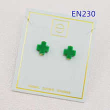 Cargar imagen en el visor de la galería, Fashion Jewelry New Colorful Cross Stud Earrings for Women Birthday Gifts, Unique Gift