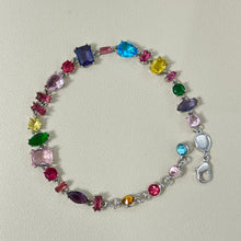 Charger l'image dans la galerie, Candy Colorful Imitation Crystal Dopamine Unique Design Choker Necklace Bracelet Earrings, Jewelry for Women Bridal Gift