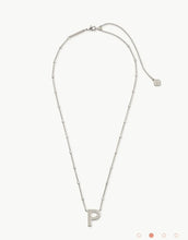 Load image into Gallery viewer, Silver Letters A-Z Pendant Necklace for Women, Fashion Jewelry, Unique Gifts