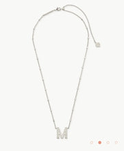 Load image into Gallery viewer, Silver Letters A-Z Pendant Necklace for Women, Fashion Jewelry, Unique Gifts