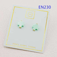 Cargar imagen en el visor de la galería, Fashion Jewelry New Colorful Cross Stud Earrings for Women Birthday Gifts, Unique Gift