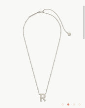 Load image into Gallery viewer, Silver Letters A-Z Pendant Necklace for Women, Fashion Jewelry, Unique Gifts