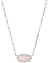 Load image into Gallery viewer, Geometric Rose Quartz Gemstone Pendant Necklace for Women, Fashion Jewelry, Unique Gifts