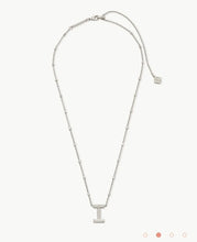 Load image into Gallery viewer, Silver Letters A-Z Pendant Necklace for Women, Fashion Jewelry, Unique Gifts