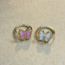 Load image into Gallery viewer, Bow Band Ring in Mother-of-Pearl, Jewelry Gift For Women-Size 7