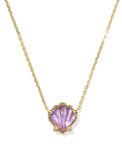 Lade das Bild in den Galerie-Viewer, Shell Gold Short Pendant Necklace For Women Girls Party Fashion Jewelry Unique Gifts