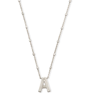 Load image into Gallery viewer, Silver Letters A-Z Pendant Necklace for Women, Fashion Jewelry, Unique Gifts