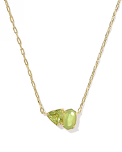 Cargar imagen en el visor de la galería, Colorful Birthstones Short Pendant Necklace for Women, Fashion Jewelry, Unique Gifts
