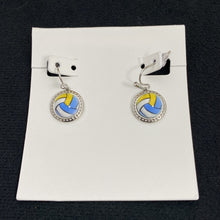 Load image into Gallery viewer, Sports Theme Dangle Earrings Soccer Basketball Volleyball Baseball Softball Game Day Fan Statement Earrings Jewelry Gift for Women Girls
