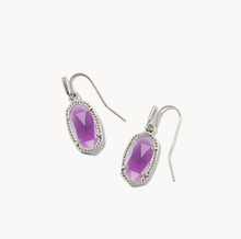 Load image into Gallery viewer, Amethyst Gemstone Natural Crystal Drop Dangle Earrings for Women Girls
