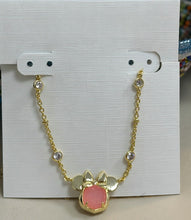 Carica l'immagine nel visualizzatore di Gallery, Mickey Mouse Short Pendant Necklace in Drusy for Women, Fashion Jewelry, Unique Gifts
