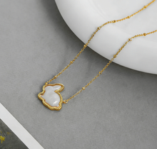 Load image into Gallery viewer, Bunny Rabbit Short Pendant Necklace, Fashion Jewelry for Women, Unique Gifts
