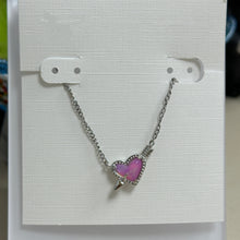 Load image into Gallery viewer, Ari Heart Arrow Short Pendant Necklace for Women, Fashion Jewelry, Unique Gifts
