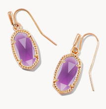 Load image into Gallery viewer, Amethyst Gemstone Natural Crystal Drop Dangle Earrings for Women Girls
