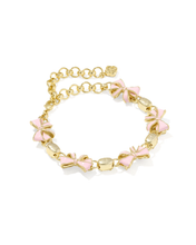 Cargar imagen en el visor de la galería, LSF Bow Gold Delicate Chain Bracelet, For Party Fashion Jewelry Gift Idea
