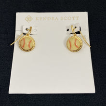 Load image into Gallery viewer, Sports Theme Dangle Earrings Soccer Basketball Volleyball Baseball Softball Game Day Fan Statement Earrings Jewelry Gift for Women Girls
