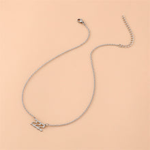 Carregar imagem no visualizador da galeria, Dainty Stainless Steel Angel Number Necklace 111 222 333 777 Minimalist Spiritual Lucky Number Pendant Necklace
