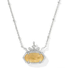 Carica l'immagine nel visualizzatore di Gallery, Princess Series Sparkling Crown Accent Short Pendant Necklace, Fashion Jewelry, Unique Gifts
