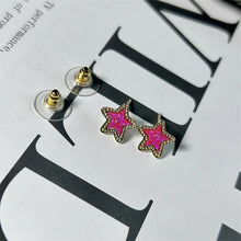 Carregar imagem no visualizador da galeria, Small Jae Star Drusy Stud Earrings for Women, Fashion Jewelry, Unique Gifts
