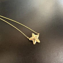 Carregar imagem no visualizador da galeria, Gold  Plated Small Star Drusy Pendant Necklace, Fashion Jewelry for Women
