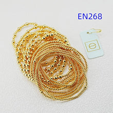 Load image into Gallery viewer, Dainty Gold Bead Stretch Bracelet, 14K Gold Plated Stackable Beaded Bracelets Trendy Everyday Jewelry for Women
