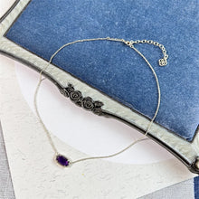 Carregar imagem no visualizador da galeria, Amethyst Natural Crystal Gemstone Pendant Necklace for Women, Fashion Jewelry, Unique Gifts
