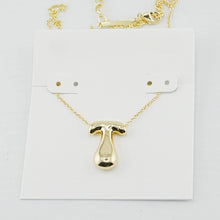 Cargar imagen en el visor de la galería, Gold Personalized Letter Initial A-Z Short Pendant Necklace, Gift for Mom Girlfriend Birthday Valentines Day
