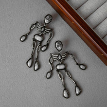 Load image into Gallery viewer, Halloween Skeleton Punk Gotham Style Stud Earrings for Women, Fashion Jewelry, Unique Gifts
