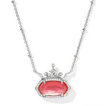 Carica l'immagine nel visualizzatore di Gallery, Princess Series Sparkling Crown Accent Short Pendant Necklace, Fashion Jewelry, Unique Gifts
